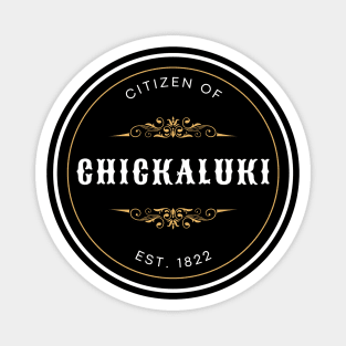 Fancy Chickaluki Magnet